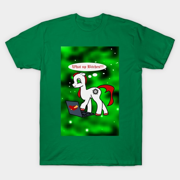 Supernatural Pony 2.0 T-Shirt by DavinciSMURF